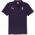 Puma Mens Polo Shirt Medium Navy Blue Cotton
