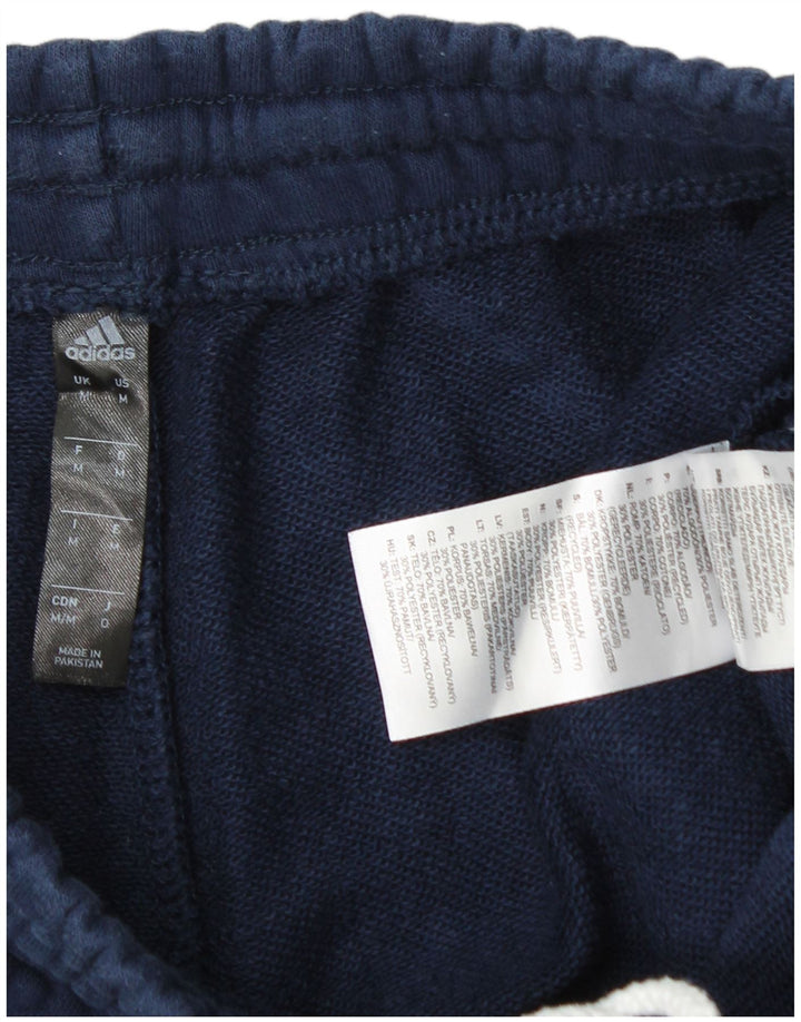 Adidas Mens Sport Shorts Medium  Navy Blue Cotton