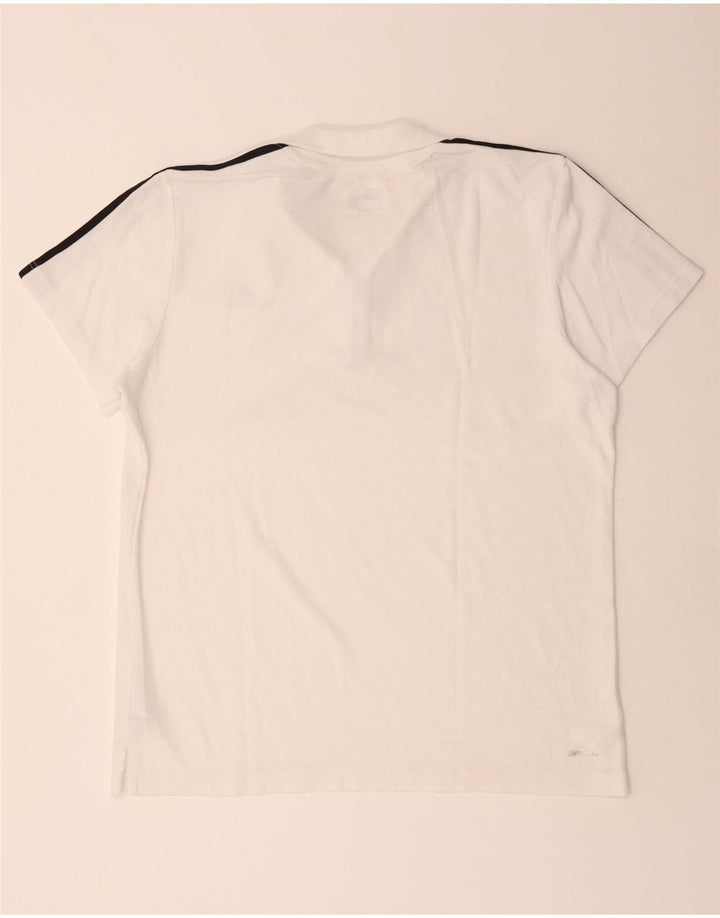 Adidas Mens Climalite Polo Shirt XL White Polyester