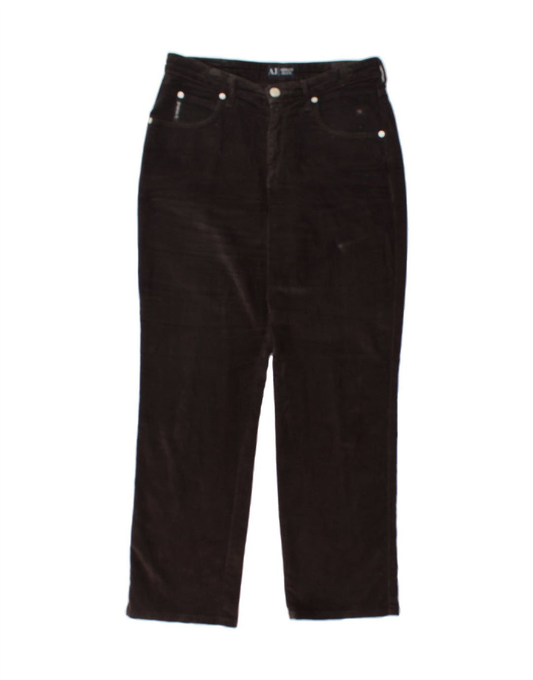 ARMANI Womens Straight Jeans W29 L27  Brown Vintage Armani and Second-Hand Armani from Messina Hembry 