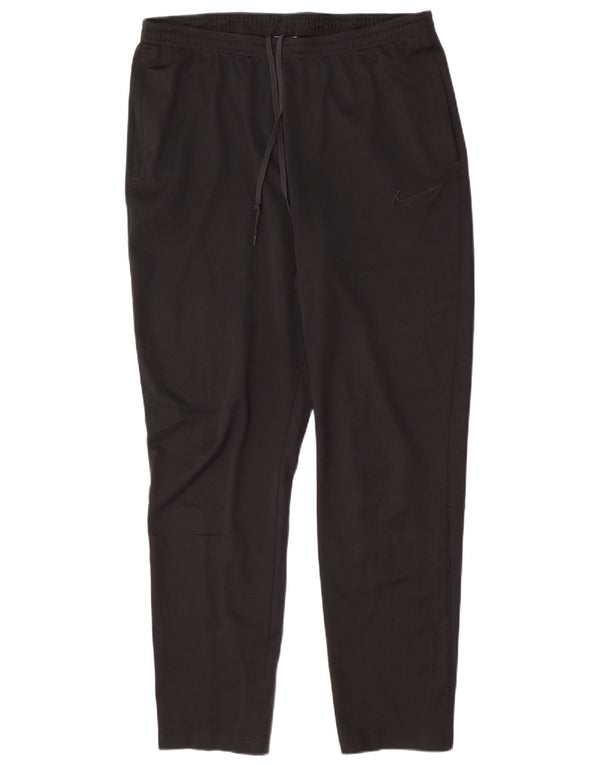Nike Mens Dri Fit Tracksuit Trousers XL Black Polyester