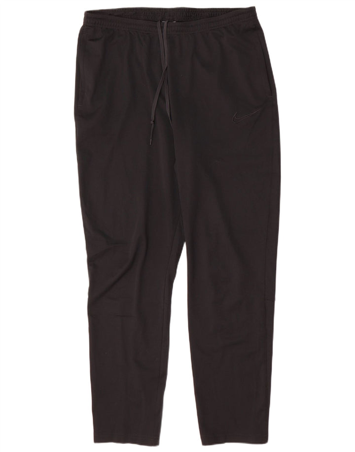 Nike Mens Dri Fit Tracksuit Trousers XL Black Polyester