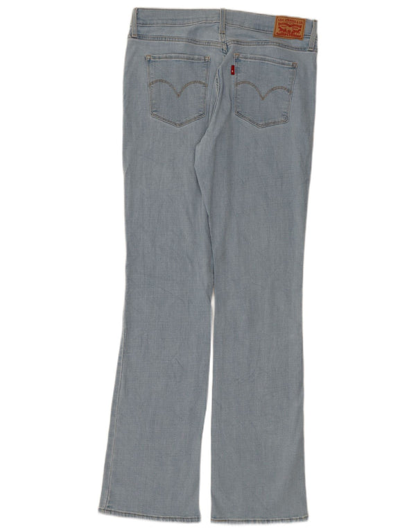 Levi's Womens 315 Shaping Bootcut Jeans W30 L32 Blue Cotton
