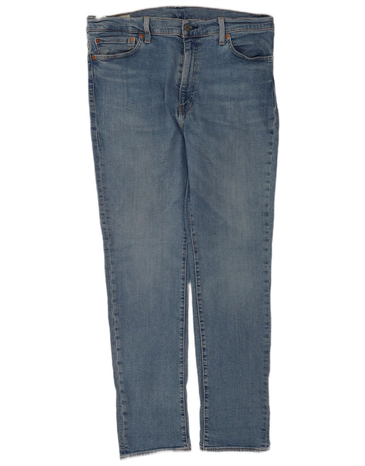 Levi's Mens 511 Slim Jeans W38 L32 Blue Cotton