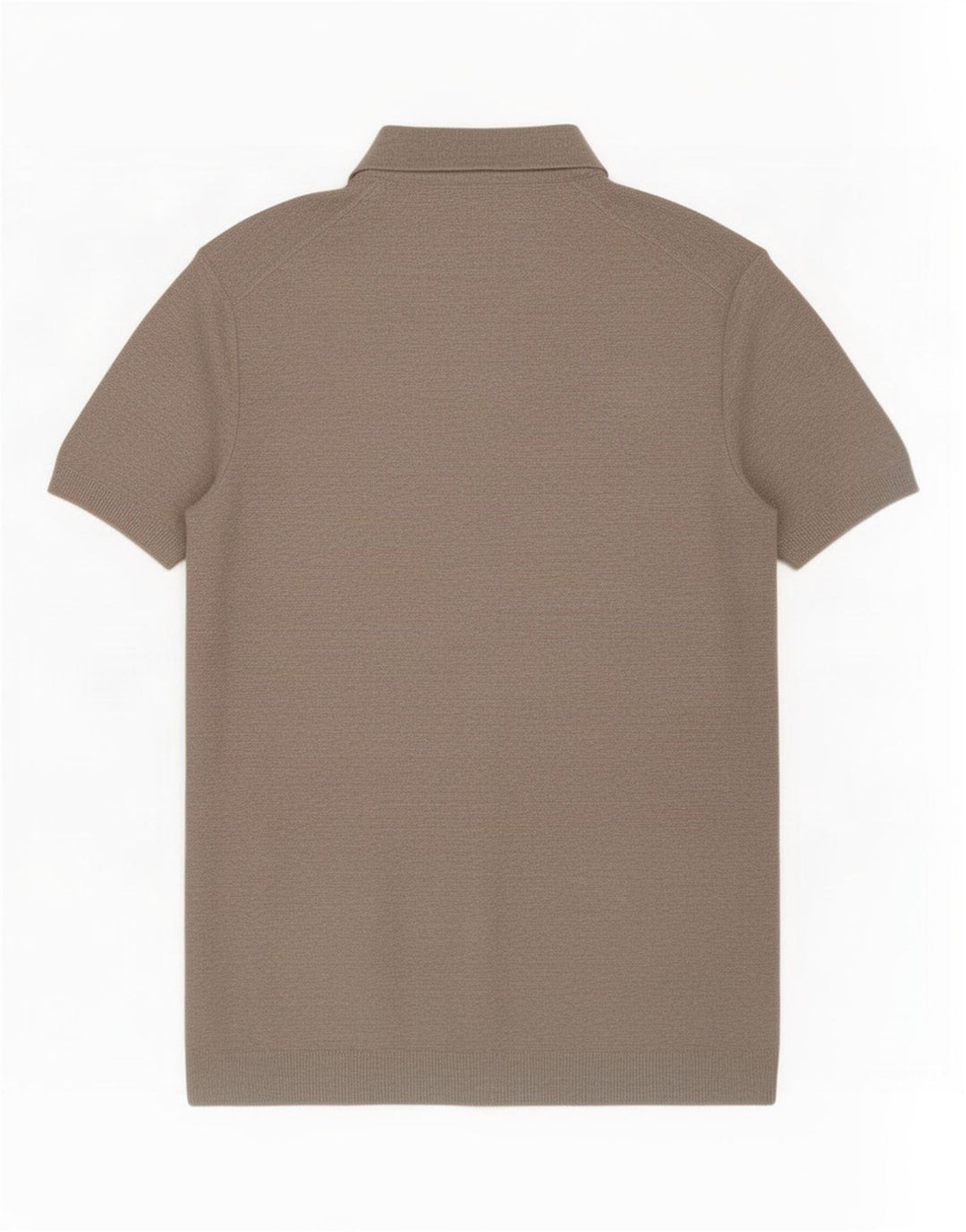 Massimo Dutti Mens Polo Shirt Large Grey Cotton
