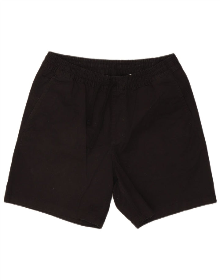 VANS Mens Relaxed Fit Chino Shorts Small W28 Black Cotton