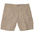WRANGLER Mens Cargo Shorts W42 2XL Beige Cotton