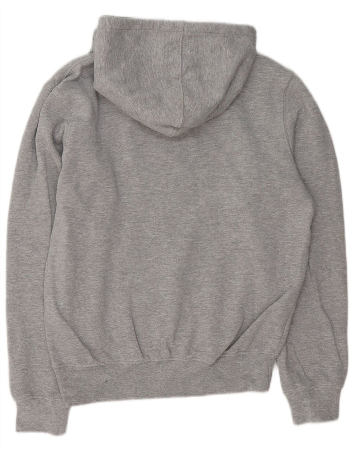 HARD ROCK CAFE Womens Berlin Graphic Hoodie Jumper UK 14 Medium Grey