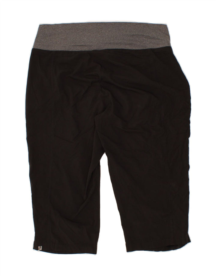 MOUNTAIN WAREHOUSE Womens Capri Leggings US 12 Large Black Colourblock Vintage Mountain Warehouse and Second-Hand Mountain Warehouse from Messina Hembry 