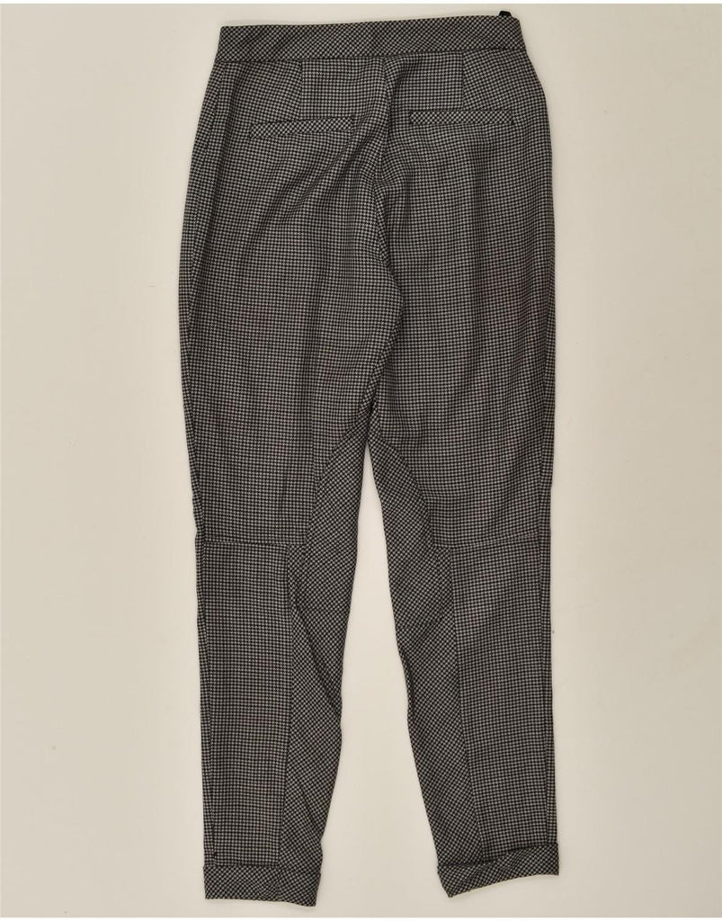 TED BAKER Womens Slim Suit Trousers Size 1 XS W26 L28  Black Houndstooth | Vintage Ted Baker | Thrift | Second-Hand Ted Baker | Used Clothing | Messina Hembry 