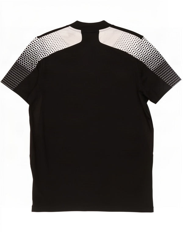 Adidas Mens Aeroready T-Shirt Top Large Black Colourblock Polyester