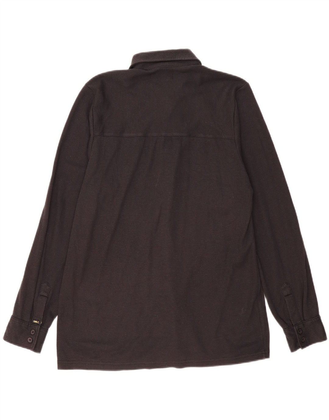 LEE Mens Shirt Large Black Polyester