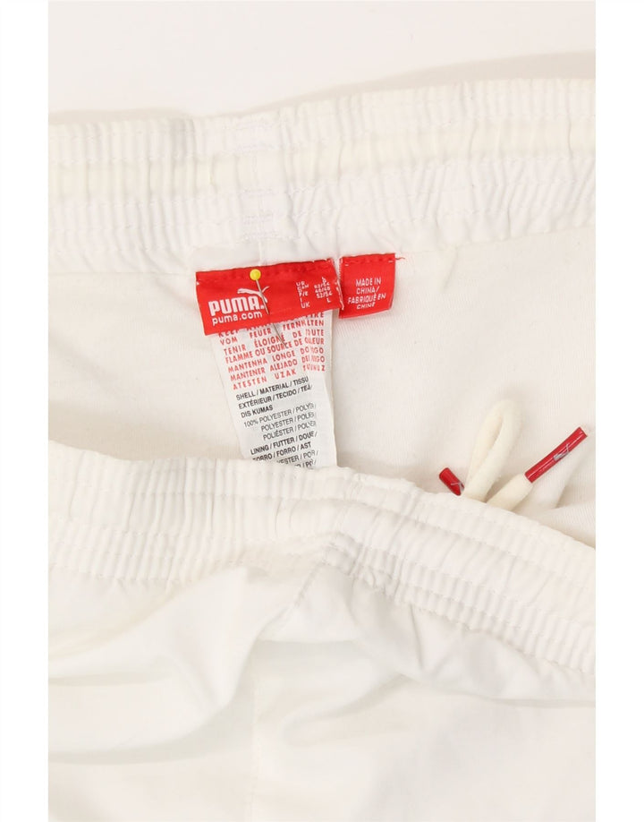 Puma Mens Sport Shorts Large  White Polyester