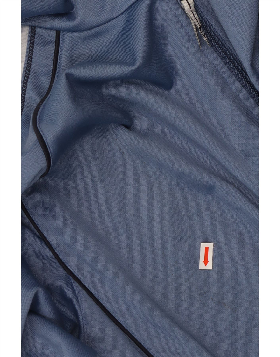 LOTTO Mens Tracksuit Top Jacket Large Blue Colourblock Polyester