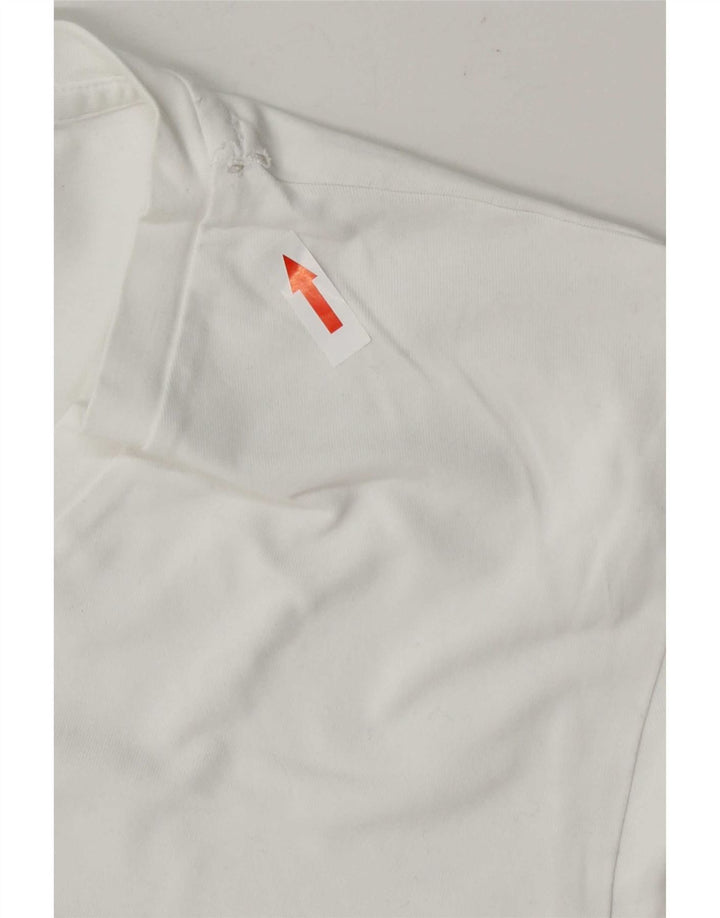 Hugo Boss Mens T-Shirt Top XL White Cotton