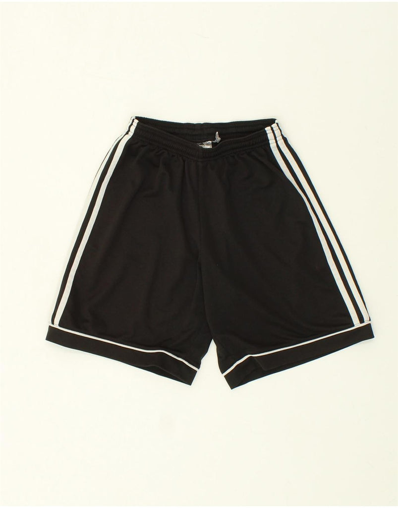 ADIDAS Mens Sport Shorts Small Black Polyester | Vintage Adidas | Thrift | Second-Hand Adidas | Used Clothing | Messina Hembry 