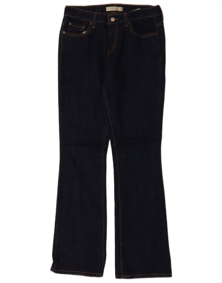 LEVI'S Womens 515 Bootcut Jeans US 6 Medium W30 L33 Navy Blue Cotton