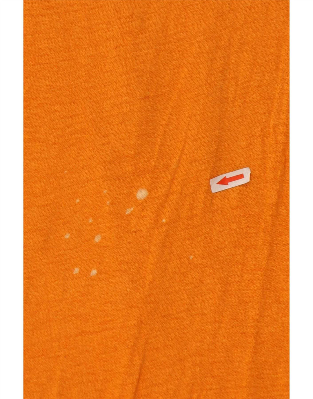 Massimo Dutti Womens T-Shirt Top UK 14 Medium Orange