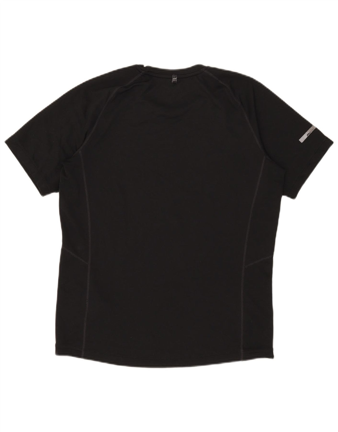 Nike Mens Dri Fit T-Shirt Top Medium Black Polyester
