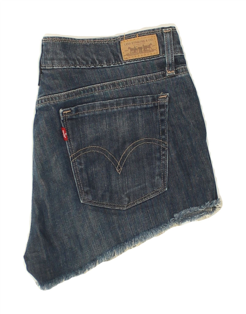 LEVI'S Womens Denim Shorts US 10 Large W30 Blue Cotton | Vintage Levi's | Thrift | Second-Hand Levi's | Used Clothing | Messina Hembry 