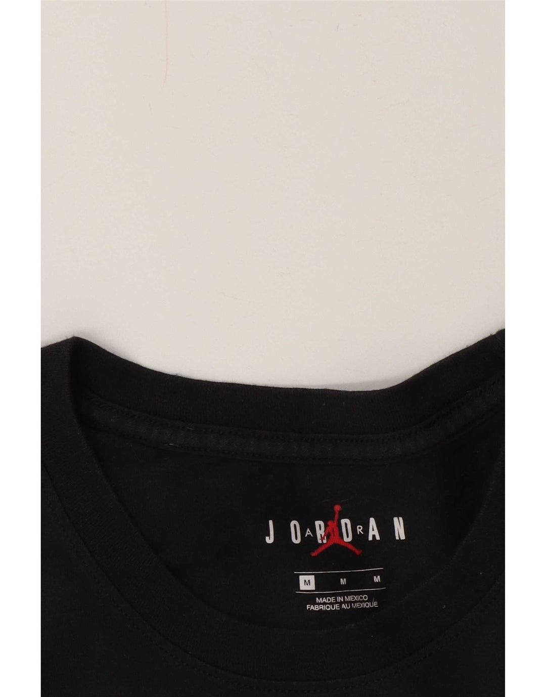 Jordan Mens Graphic T-Shirt Top Medium Navy Blue Colourblock