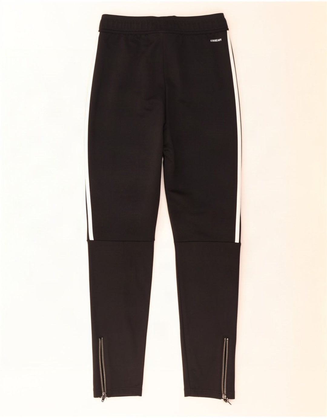 Adidas Mens Aeroready Tracksuit Trousers Small Black Polyester