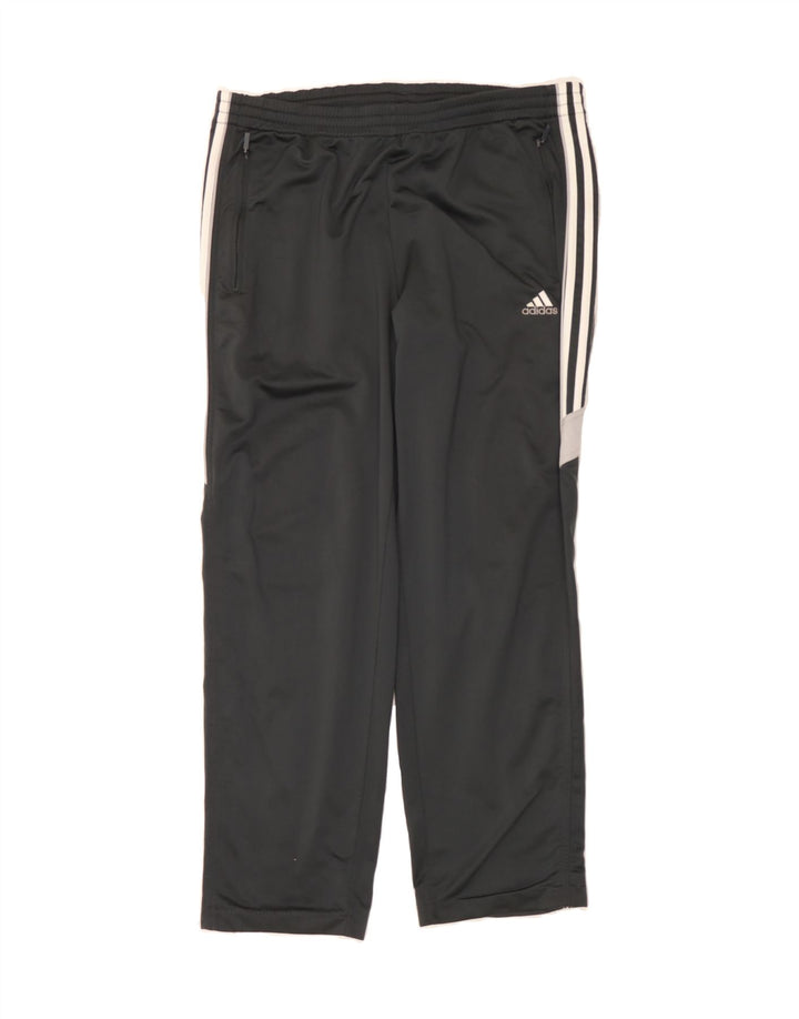 ADIDAS Mens Tracksuit Trousers UK 40/42 Medium Grey Polyester Vintage Adidas and Second-Hand Adidas from Messina Hembry 