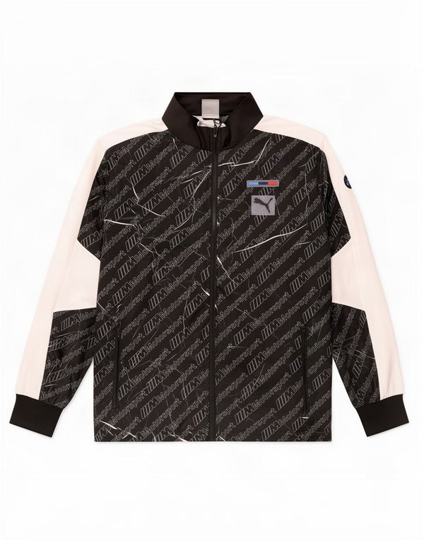 Puma Mens BMW Motorsport Tracksuit Top Jacket Small Black Colourblock