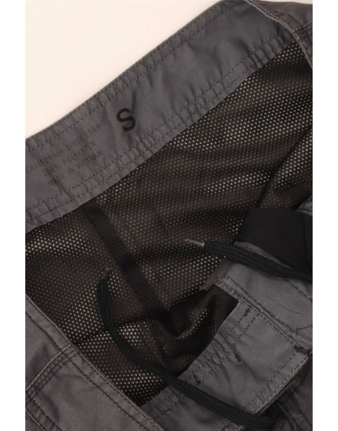 Gap Mens Cargo Swimming Shorts Small Grey Colourblock Polyester