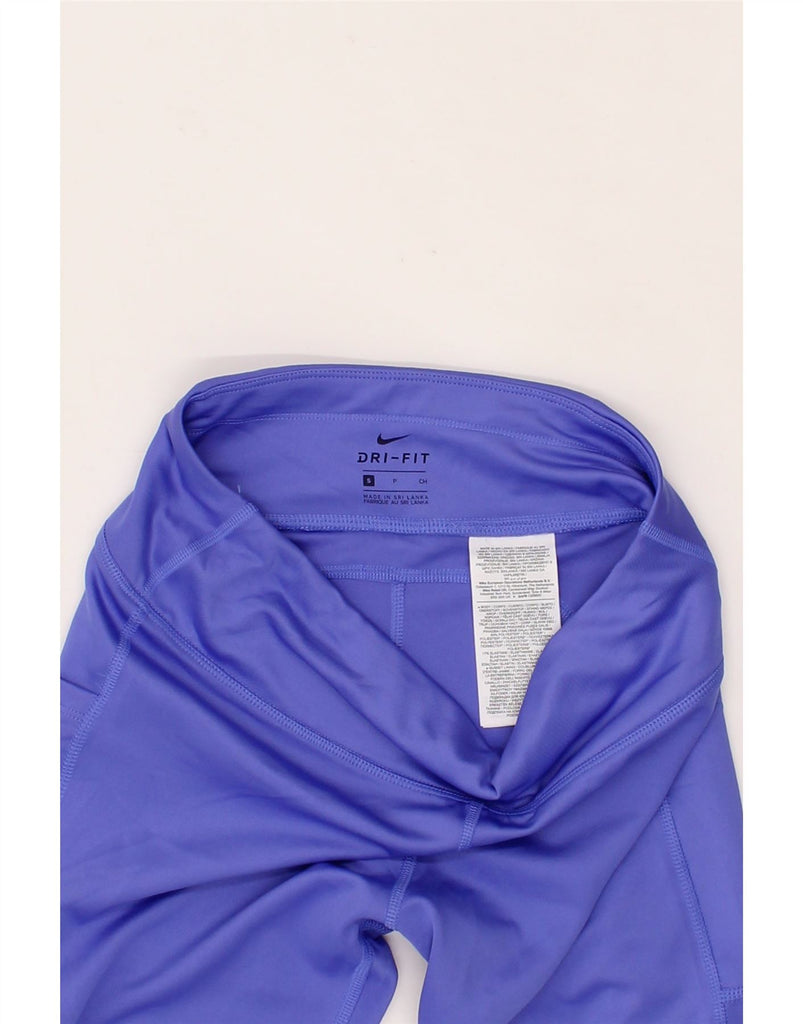 NIKE Womens Dri Fit Sport Shorts UK 8 Small  Purple Polyester Vintage Nike and Second-Hand Nike from Messina Hembry 