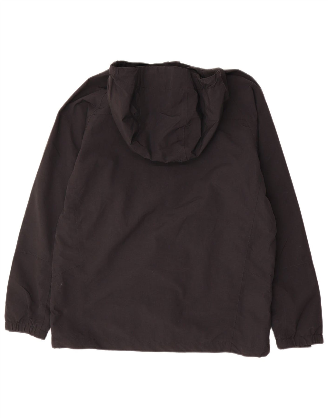 Berghaus Boys Hooded Rain Jacket 12-13 Years Black Polyester