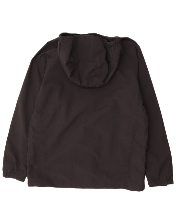 Berghaus Boys Hooded Rain Jacket 12-13 Years Black Polyester