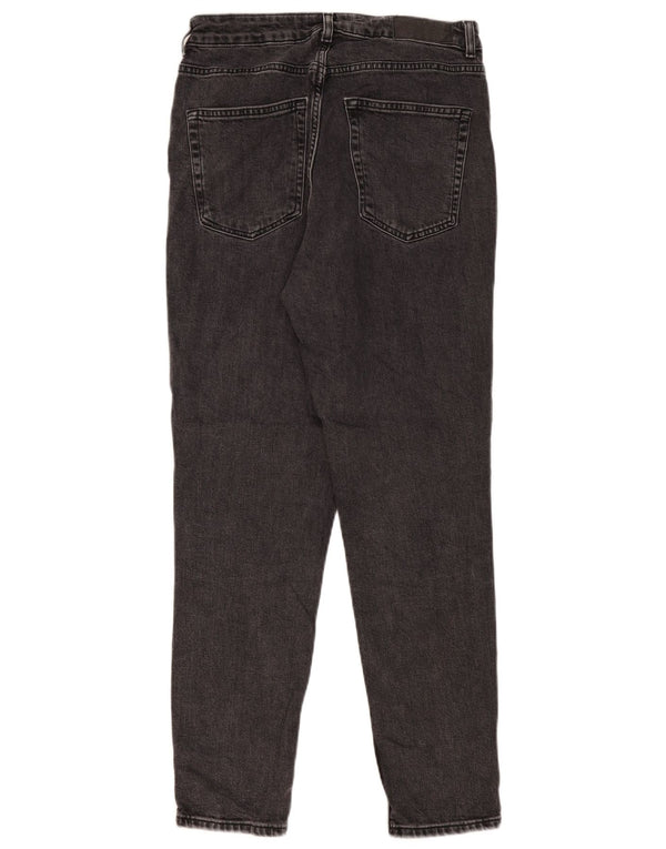 Topshop Womens Slim Jeans UK 14 Medium W30 L29 Black Cotton