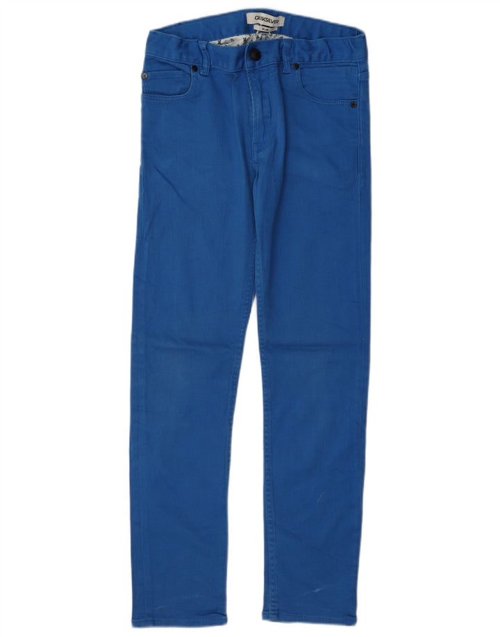 Quiksilver Womens Slim Jeans W28 L29 Blue Cotton