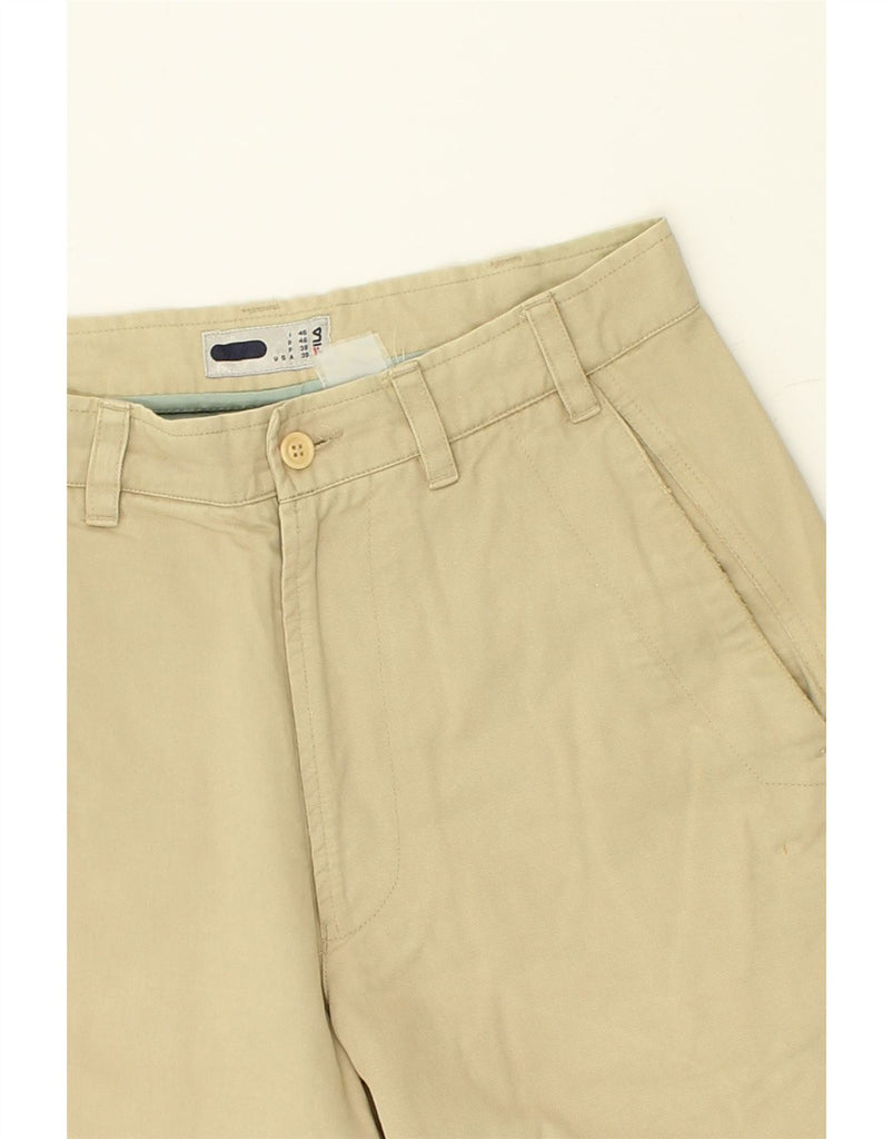 FILA Mens Chino Shorts IT 46 Small W28 Beige | Vintage Fila | Thrift | Second-Hand Fila | Used Clothing | Messina Hembry 