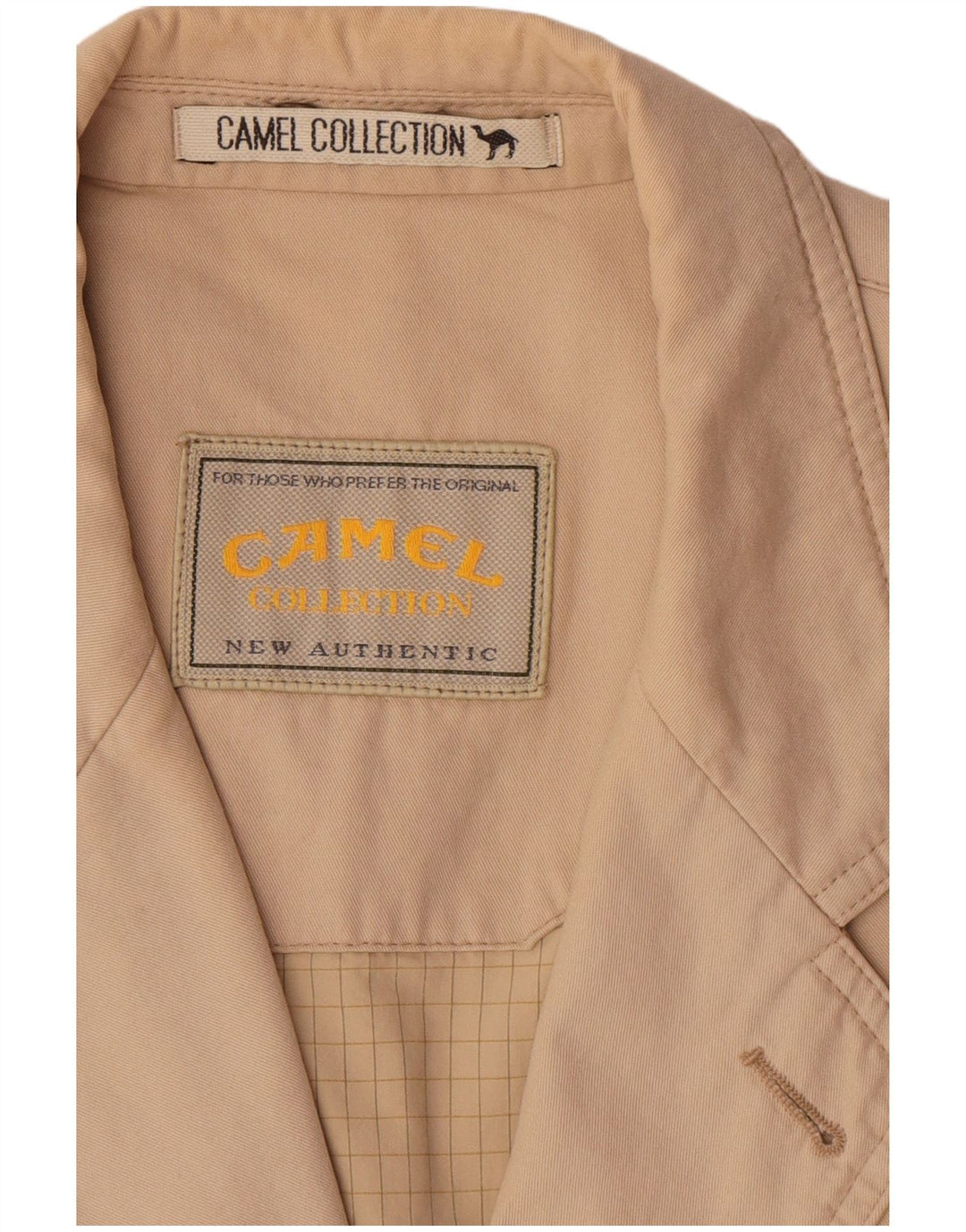 Camel Active Mens 3 Button Blazer Jacket UK 38 Medium Beige