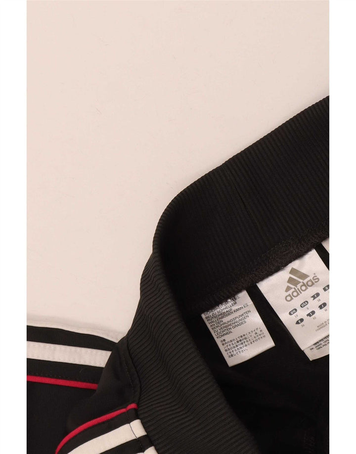 Adidas Womens Tracksuit Trousers UK 10 Small Black Polyester