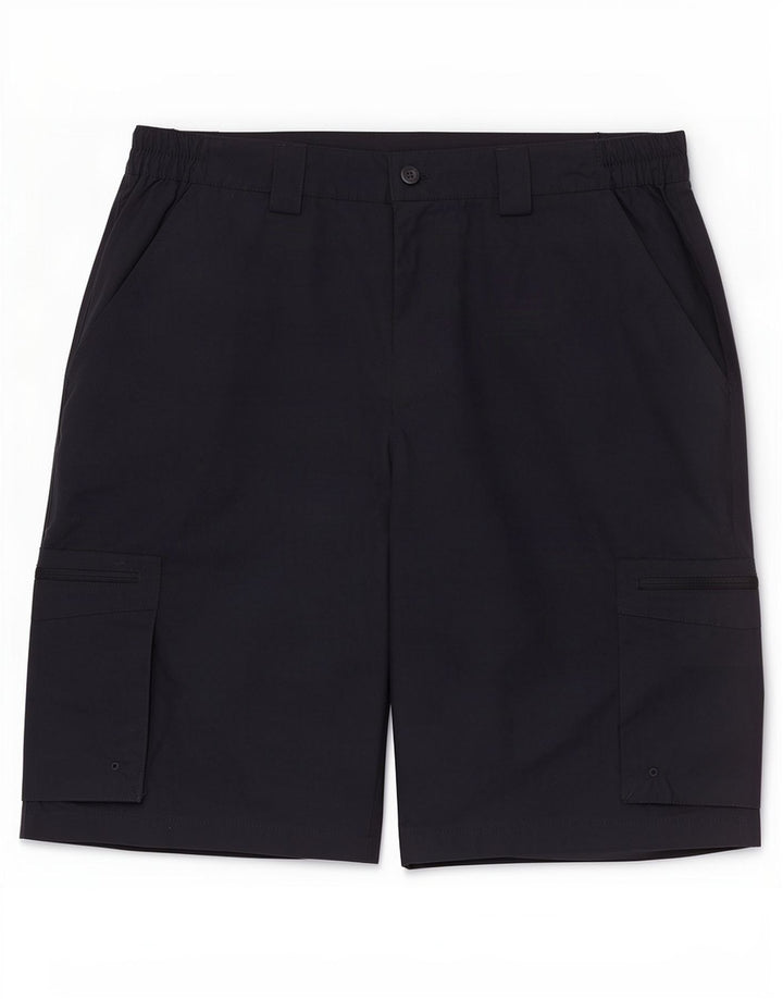 Mountain Warehouse Mens Cargo Shorts Large W36 Navy Blue Polyester
