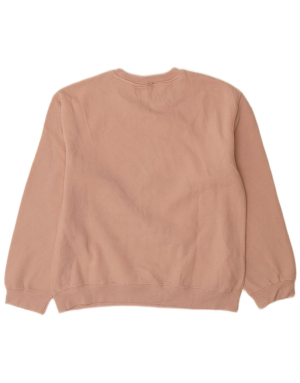 Zara Womens Sweatshirt Jumper UK 14 Medium Pink