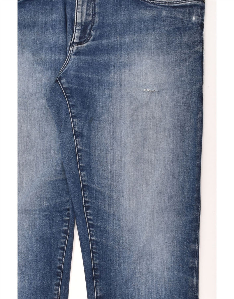 TRUSSARDI Mens Slim Jeans W33 L28 Blue Cotton | Vintage Trussardi | Thrift | Second-Hand Trussardi | Used Clothing | Messina Hembry 