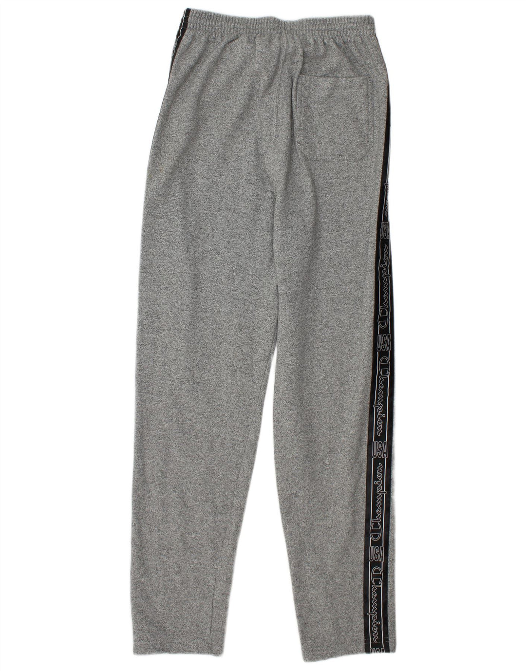 Champion Mens Graphic Full Tracksuit Medium Grey Flecked Cotton