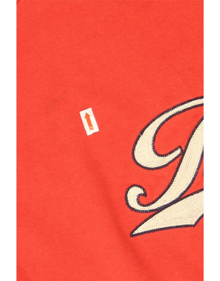 Puma Mens Graphic Sweatshirt Jumper Medium Red Cotton