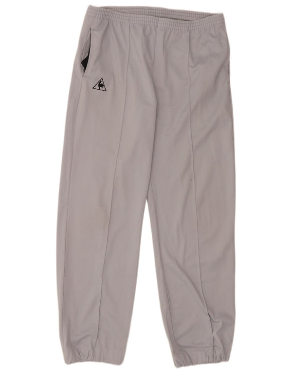 Le Coq Sportif Mens Tracksuit Trousers Joggers Large Grey Polyester