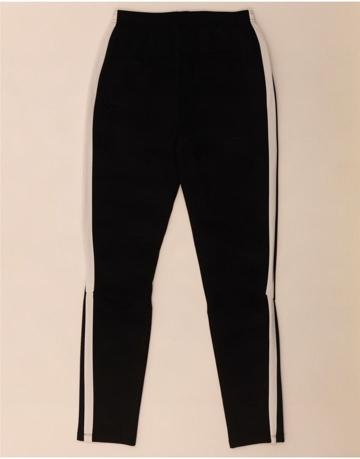 Nike Mens Dri Fit Tracksuit Trousers Small Black Colourblock Polyester