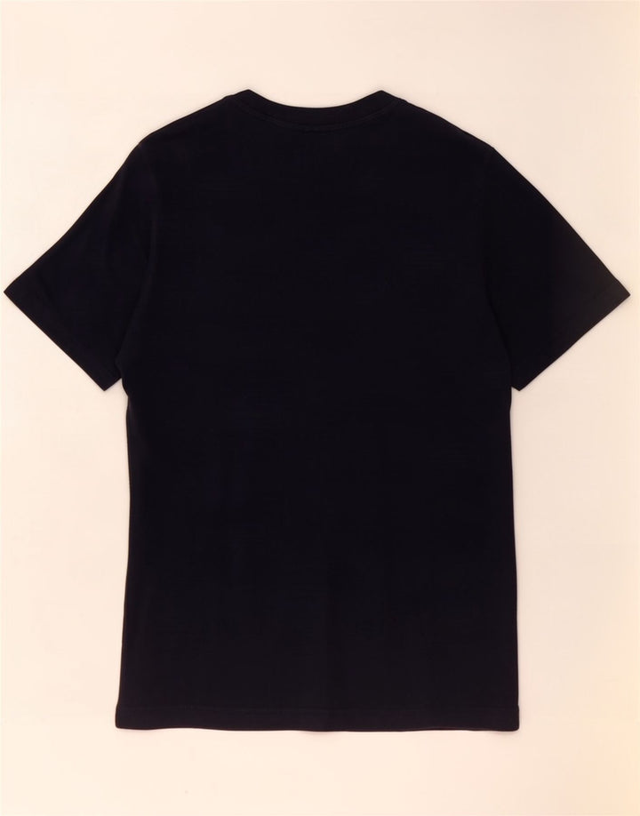 Adidas Mens T-Shirt Top Small Navy Blue Cotton