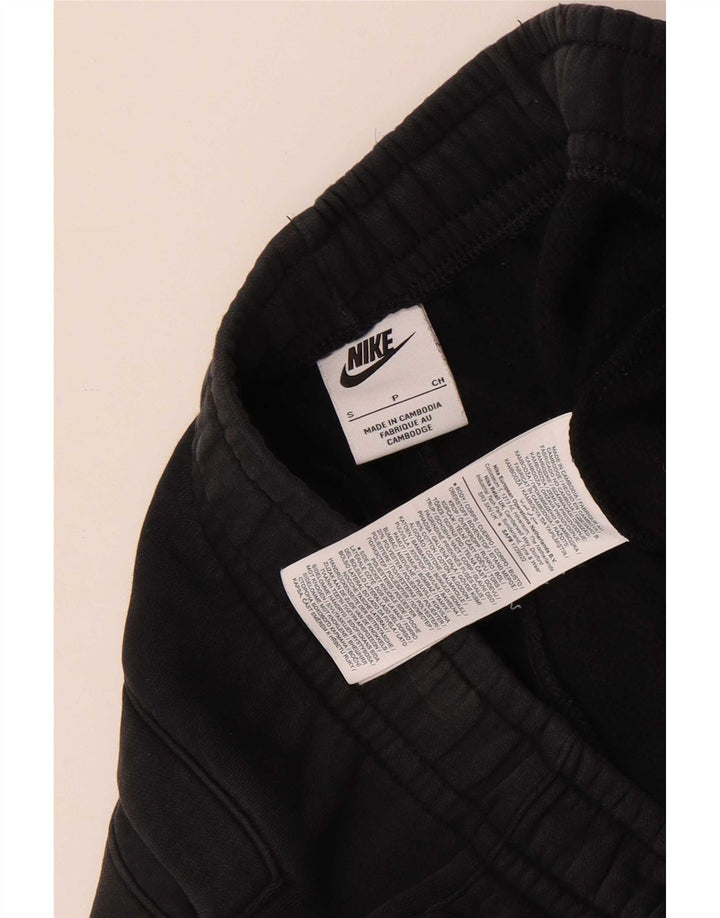 Nike Mens Tracksuit Trousers Joggers Small Black Cotton