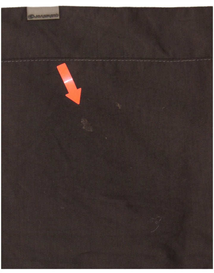 Quiksilver Mens Windbreaker Jacket UK 40 Large Grey Colourblock Polyester