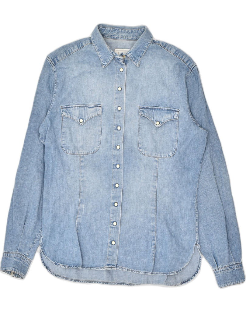 VINTAGE Girls Denim Shirt 14-15 Years XL Blue Cotton | Vintage | Thrift | Second-Hand | Used Clothing | Messina Hembry 