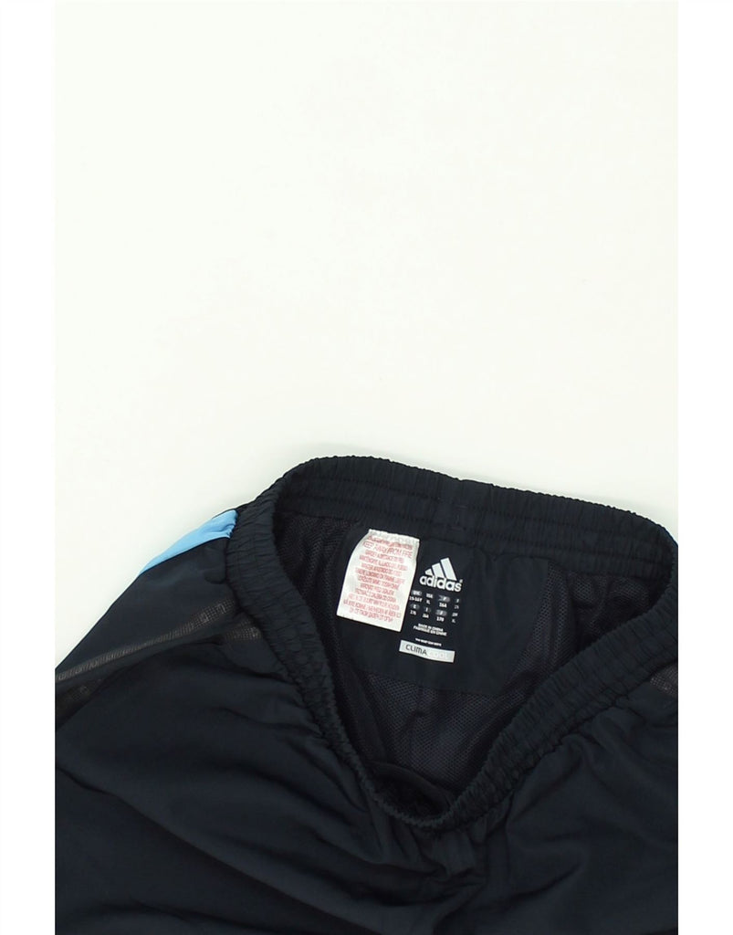 ADIDAS Boys Climacool Capri Tracksuit Trousers 15-16 Years Navy Blue | Vintage Adidas | Thrift | Second-Hand Adidas | Used Clothing | Messina Hembry 