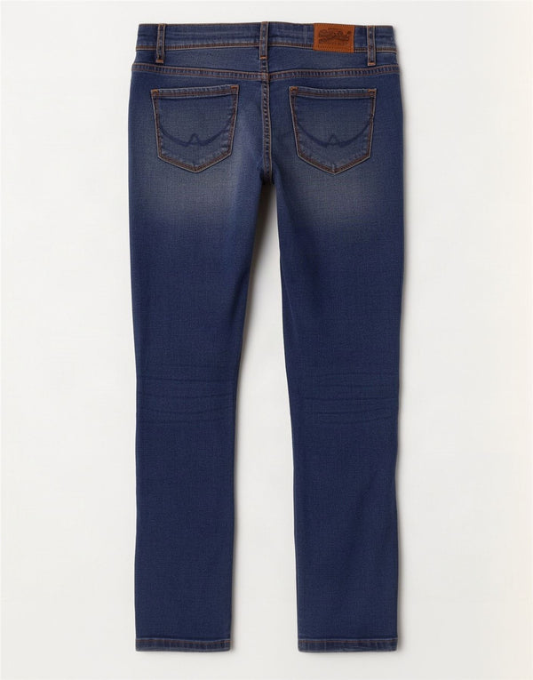 Superdry Womens Alexia Jegging Jeans W26 L30 Blue Cotton
